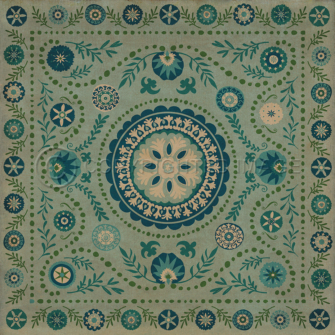 Pattern 38 Boho Blue       60x60