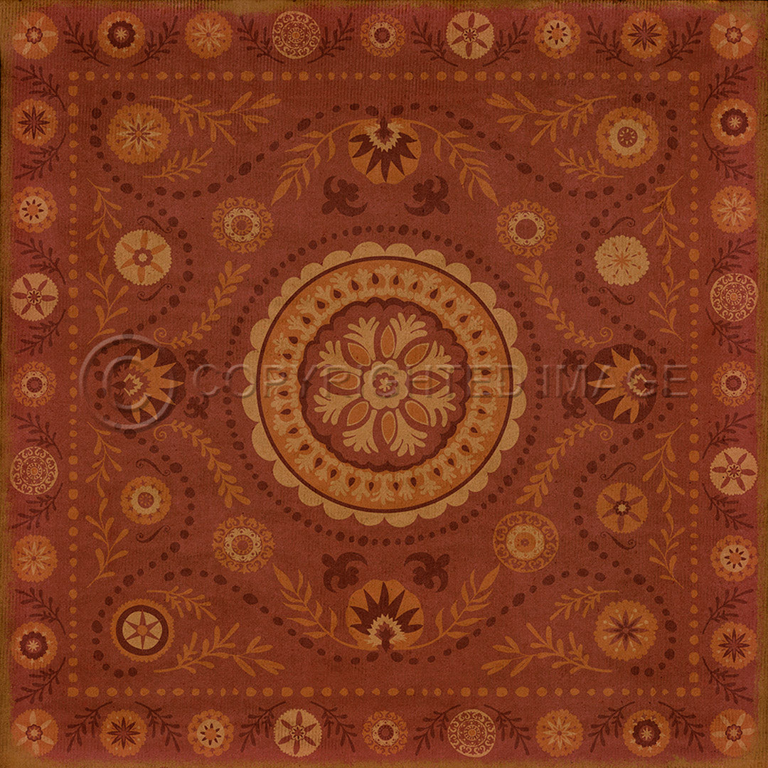 Pattern 38 Crimson        36x36