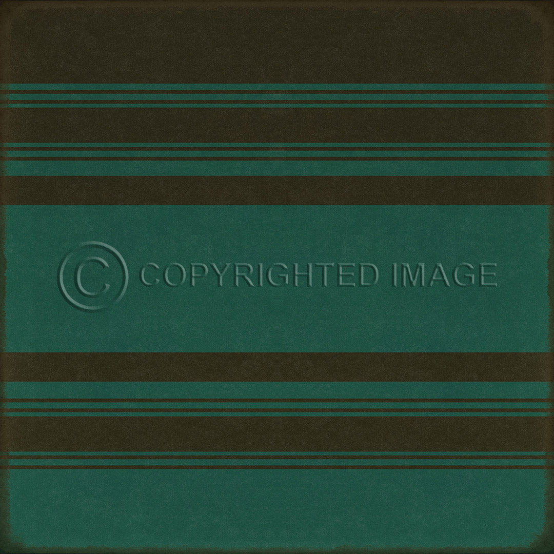 Pattern 50 Organic Stripes Black and Teal    96x96