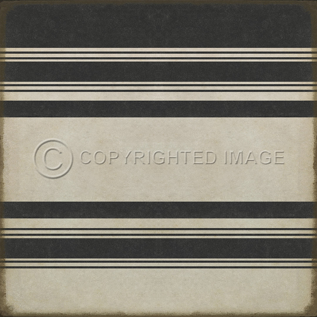 Pattern 50 Organic Stripes Black and White    48x48