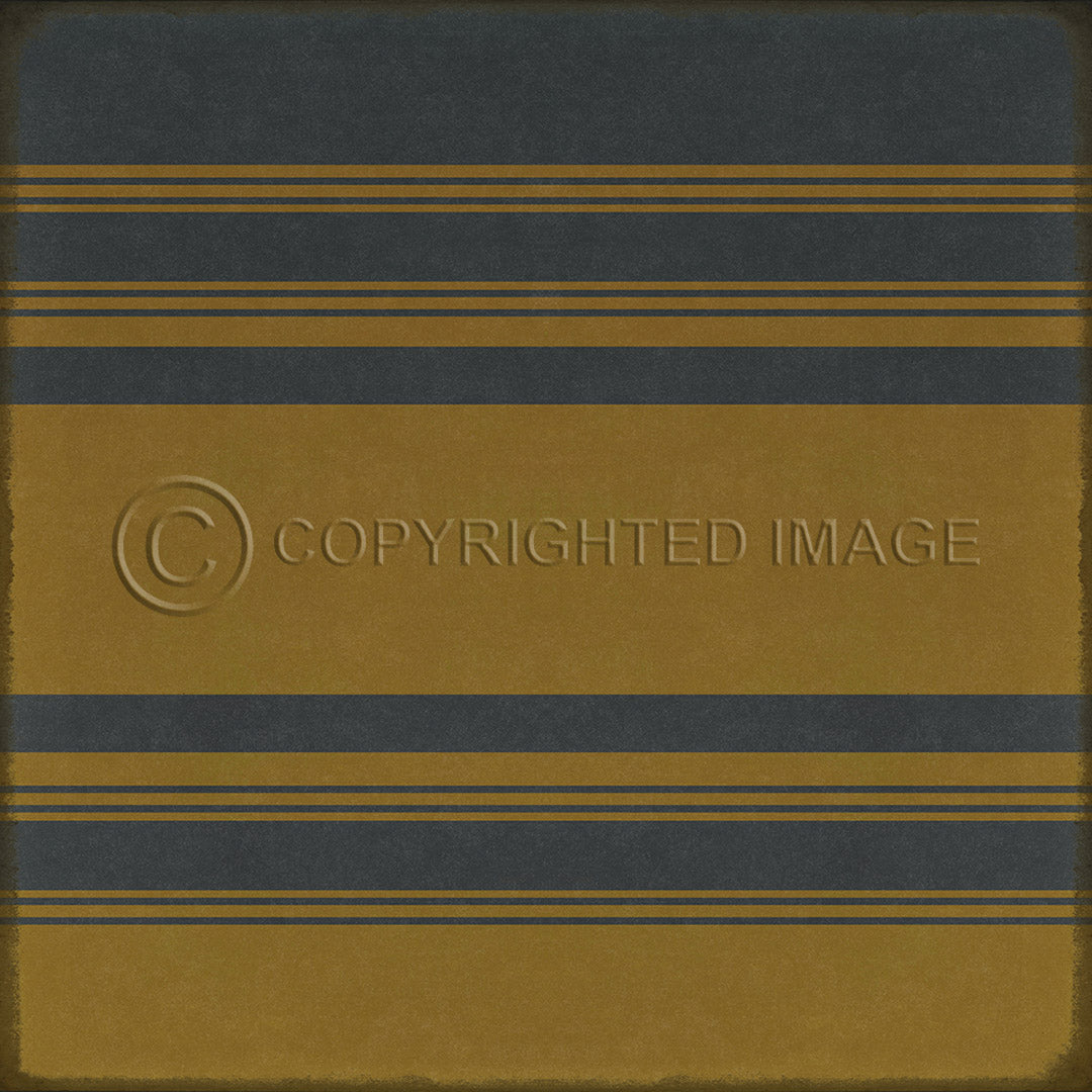 Pattern 50 Organic Stripes Blue and Yellow    48x48