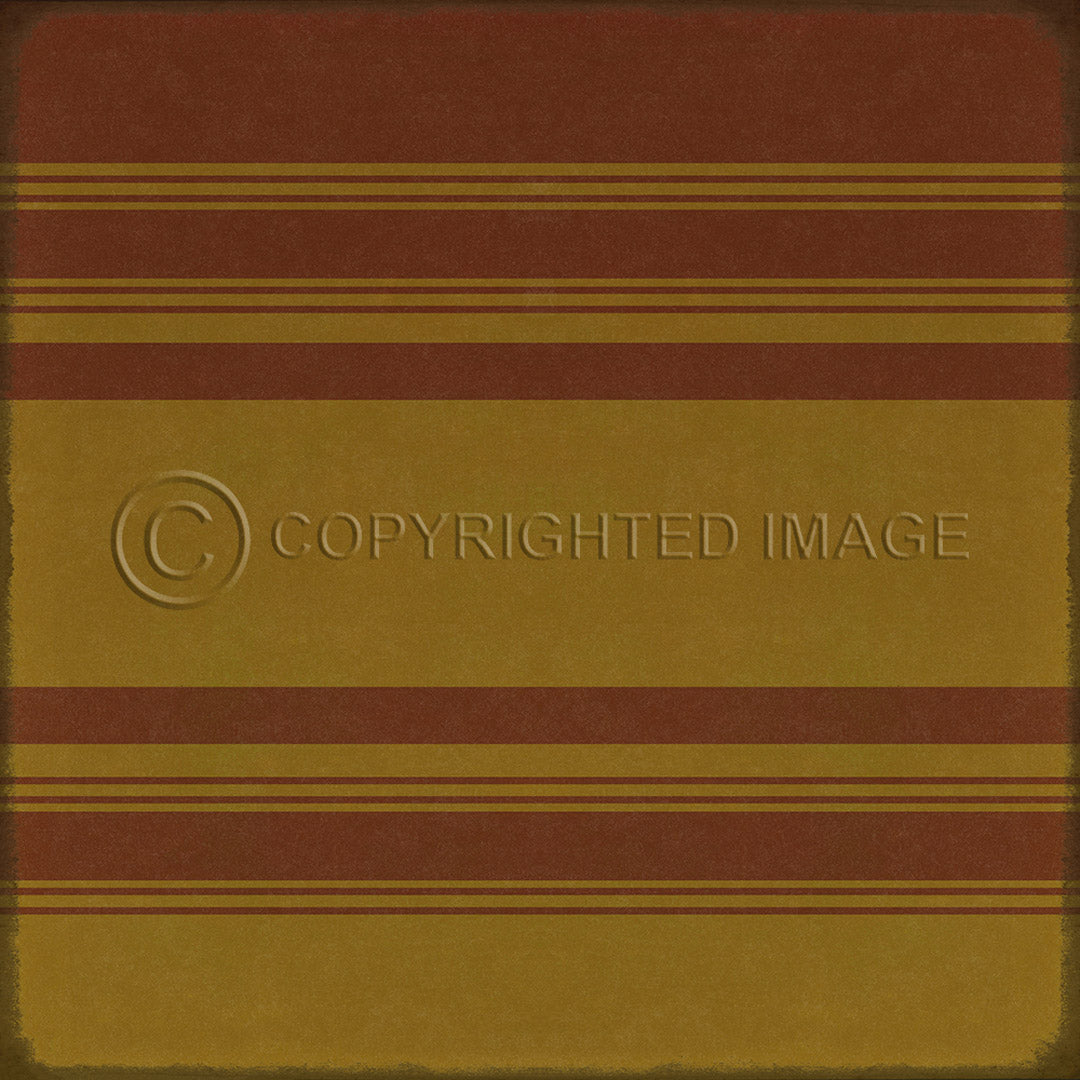 Pattern 50 Organic Stripes Red and Yellow    72x72
