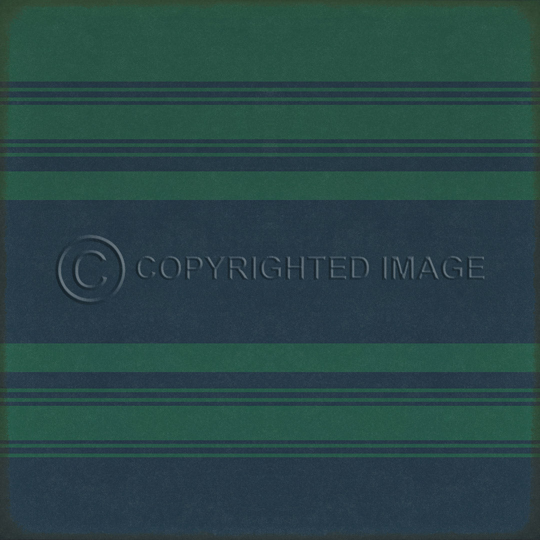 Pattern 50 Organic Stripes Teal and Blue    48x48