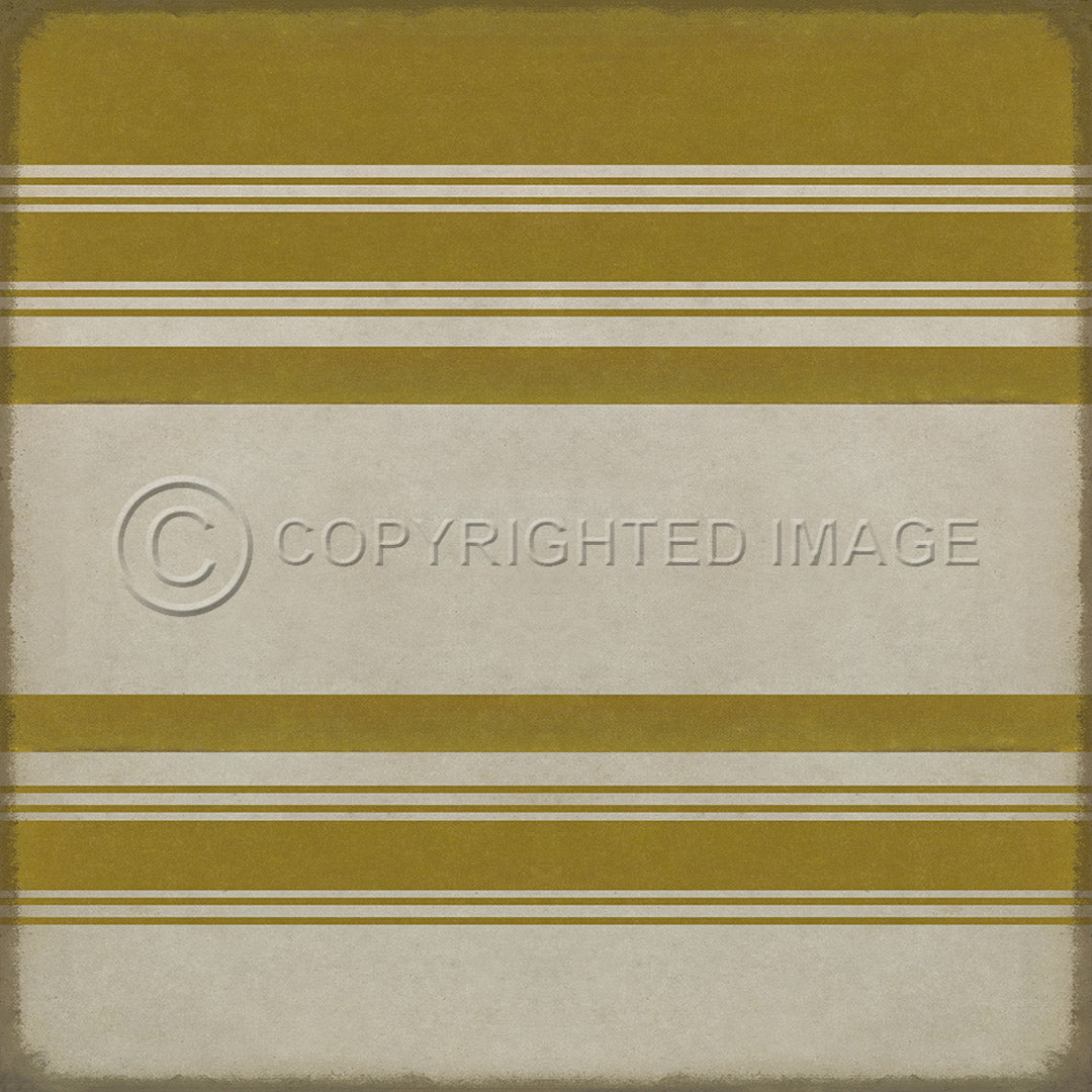 Pattern 50 Organic Stripes Yellow and White    72x72