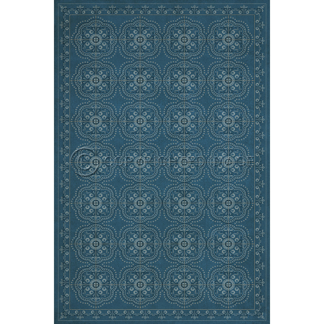 Pattern 28 Dark Blue Waters      20x30