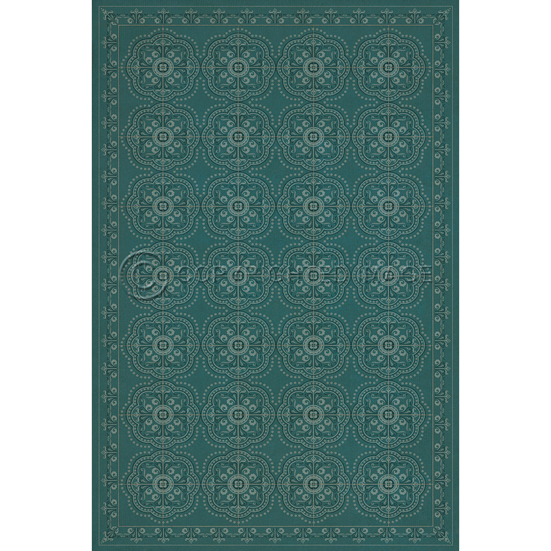 Pattern 28 Teal Bandana       20x30