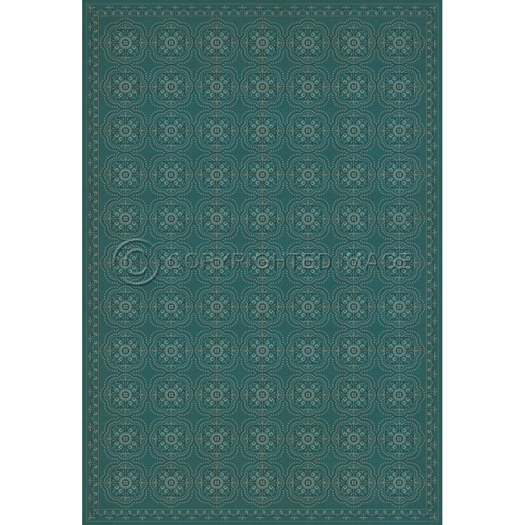 Pattern 28 Teal Bandana       96x140