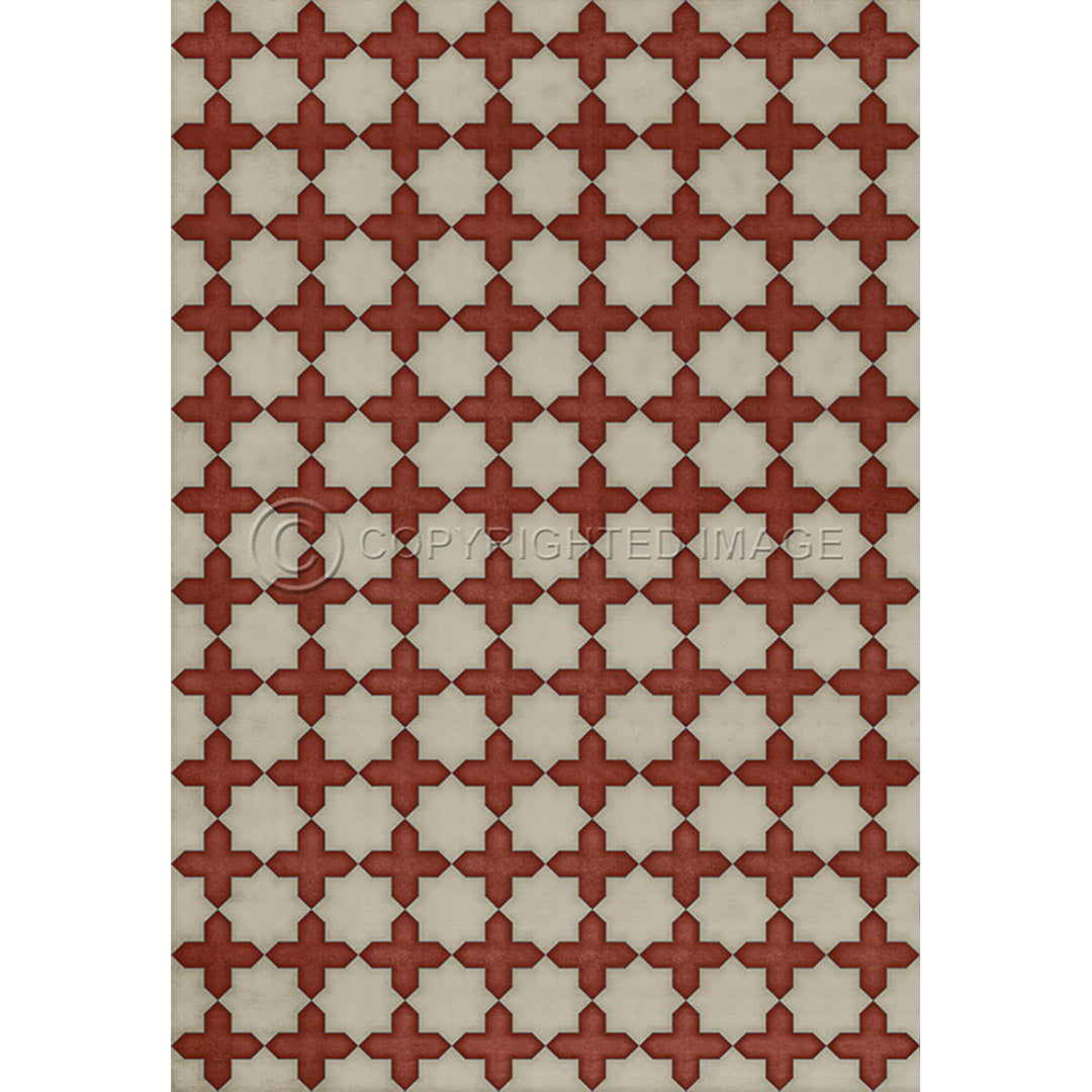 Pattern 23 Dressed in Scarlet      120x175