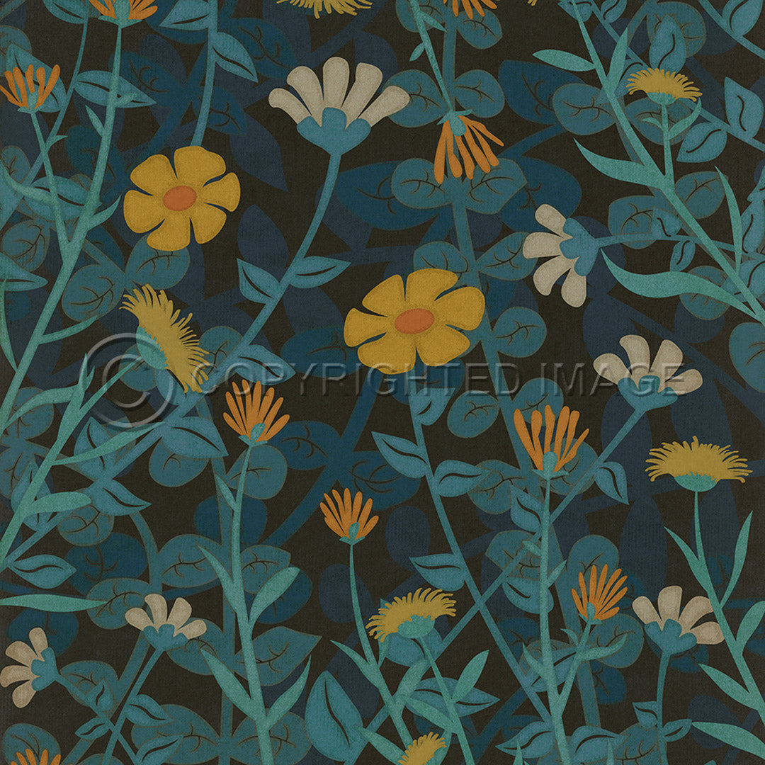 Pattern 73 Knee Deep in Flowers     48x48