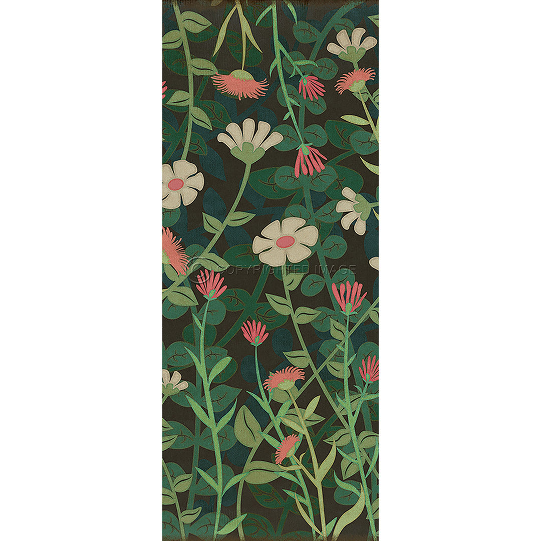 Pattern 73 Little Idas Flowers      36x90