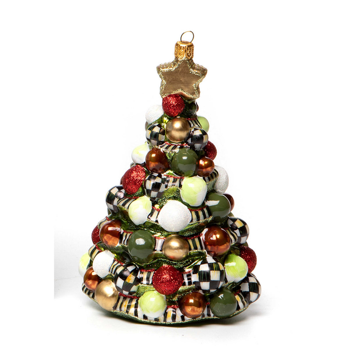 Farmhouse Bauble Tree - Glass Ornament