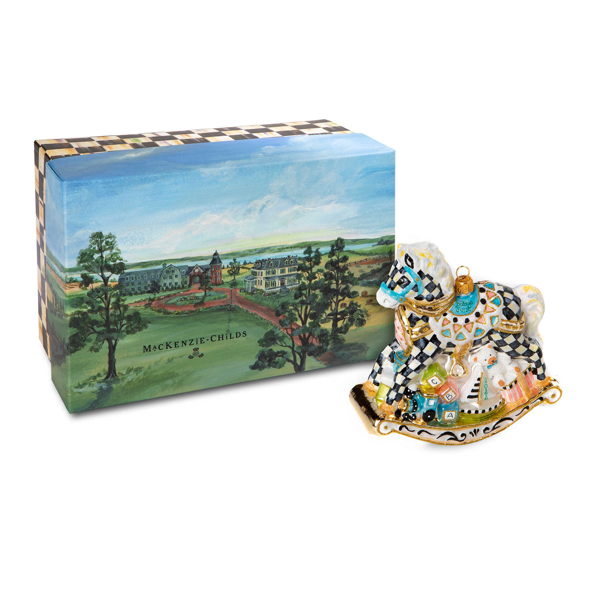 Rock a Baby 2022  Glass Ornament