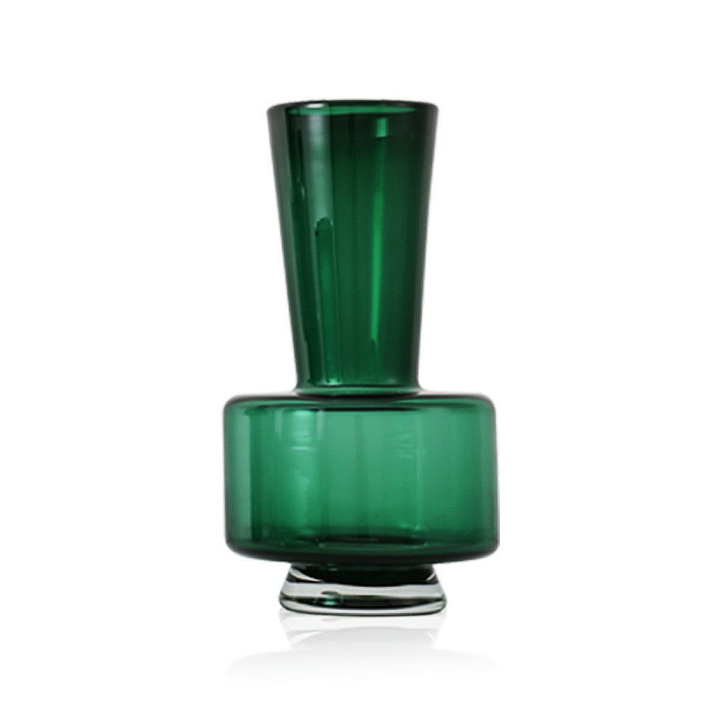 Modern Green Glass Vase