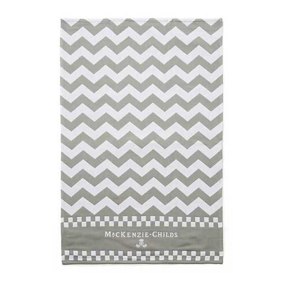 Zig Zag Dish Towels - Sterling - Set of 3