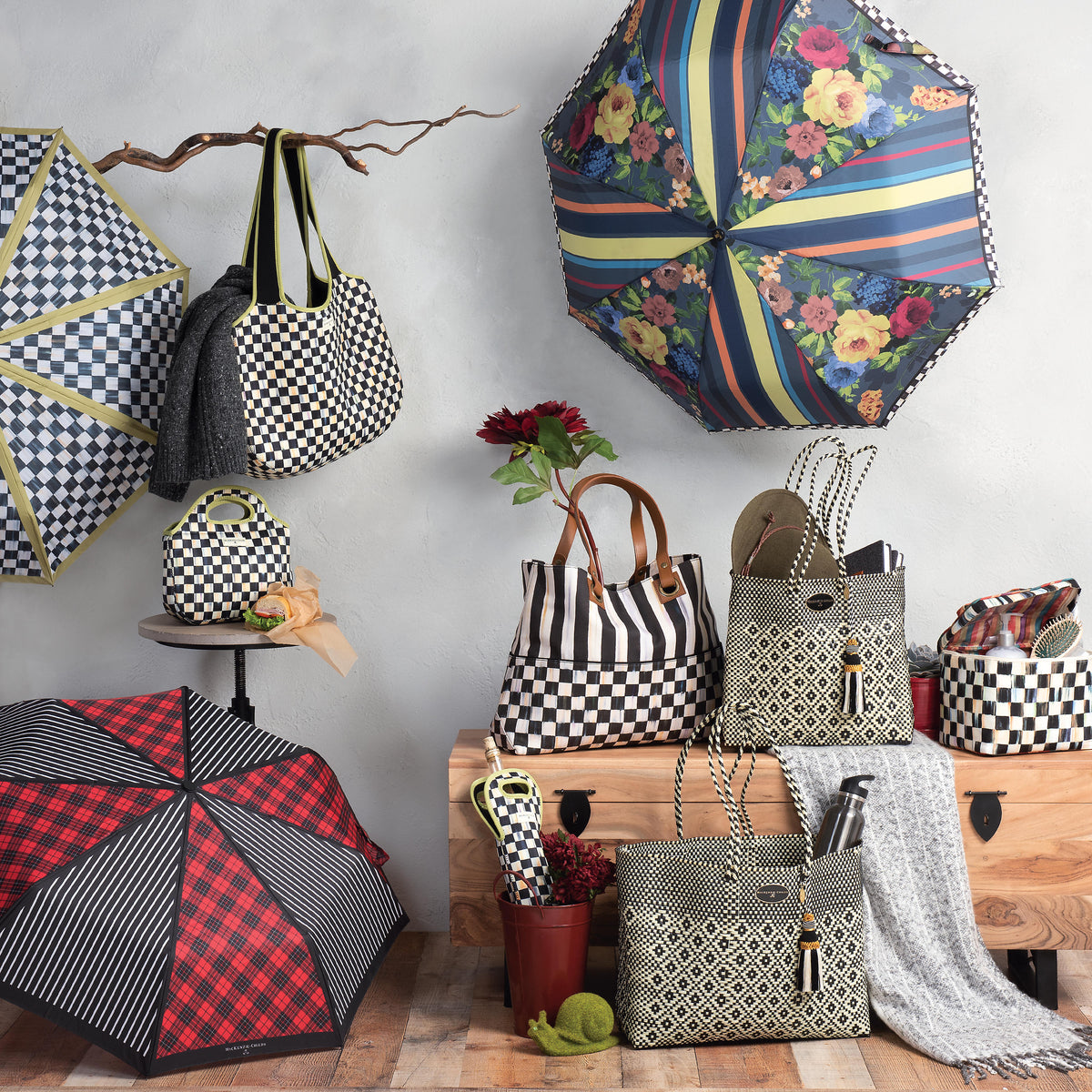 Courtly Check Lunch Tote