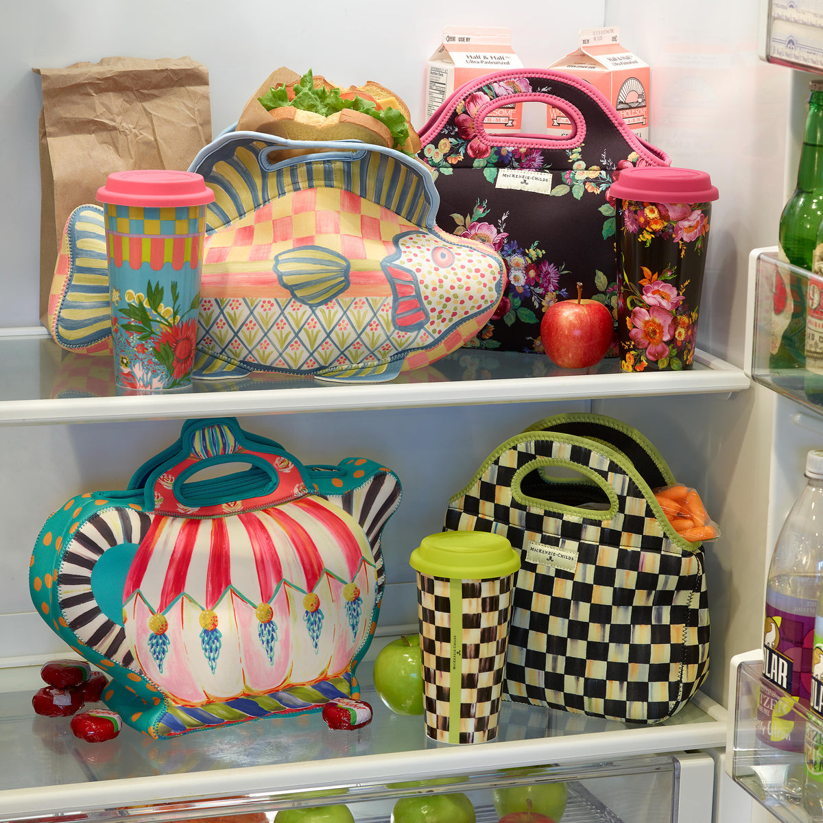 Courtly Check Lunch Tote