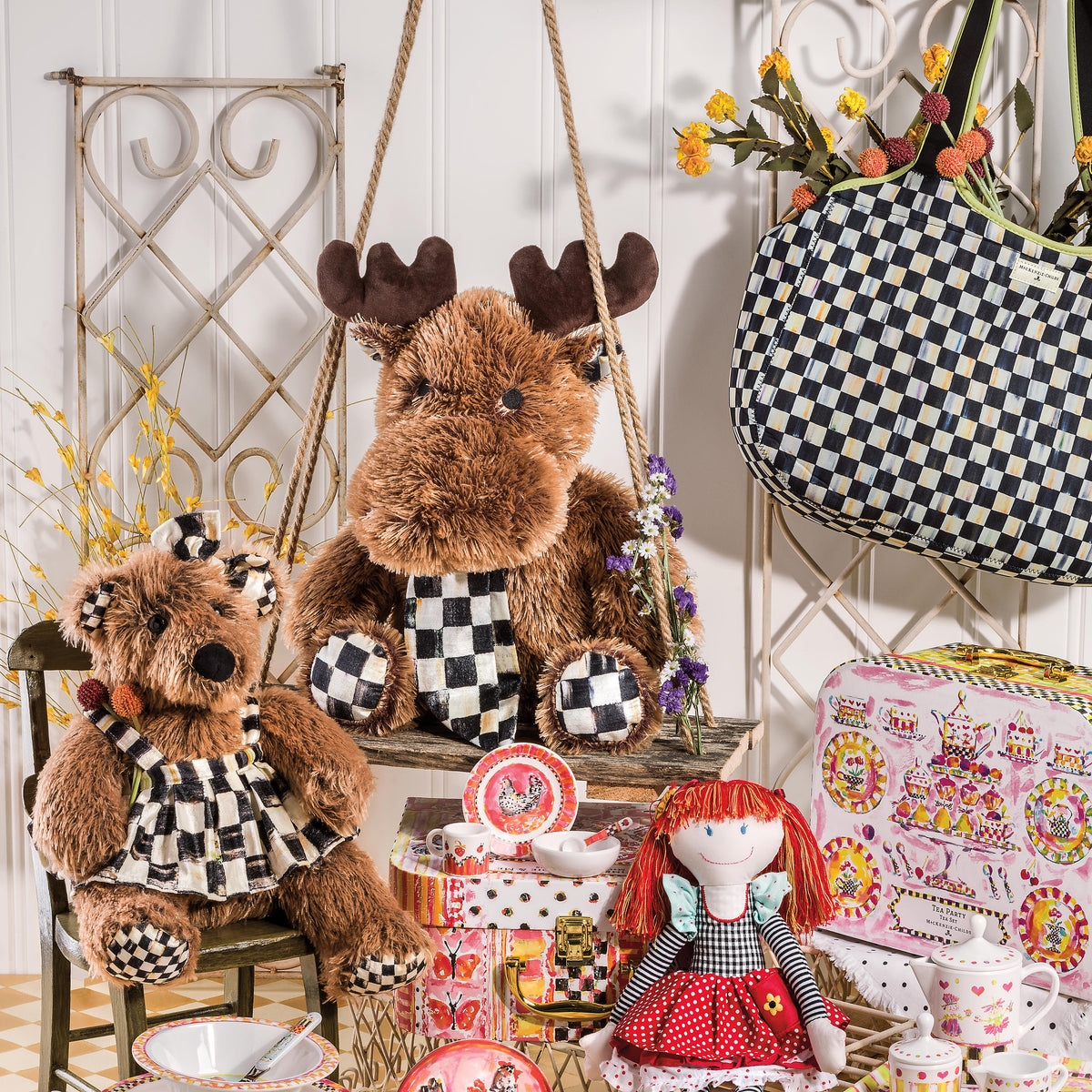 Courtly Check Carryall