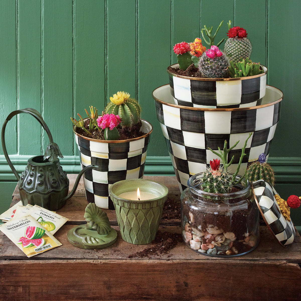 Courtly Check Kitchen Canister