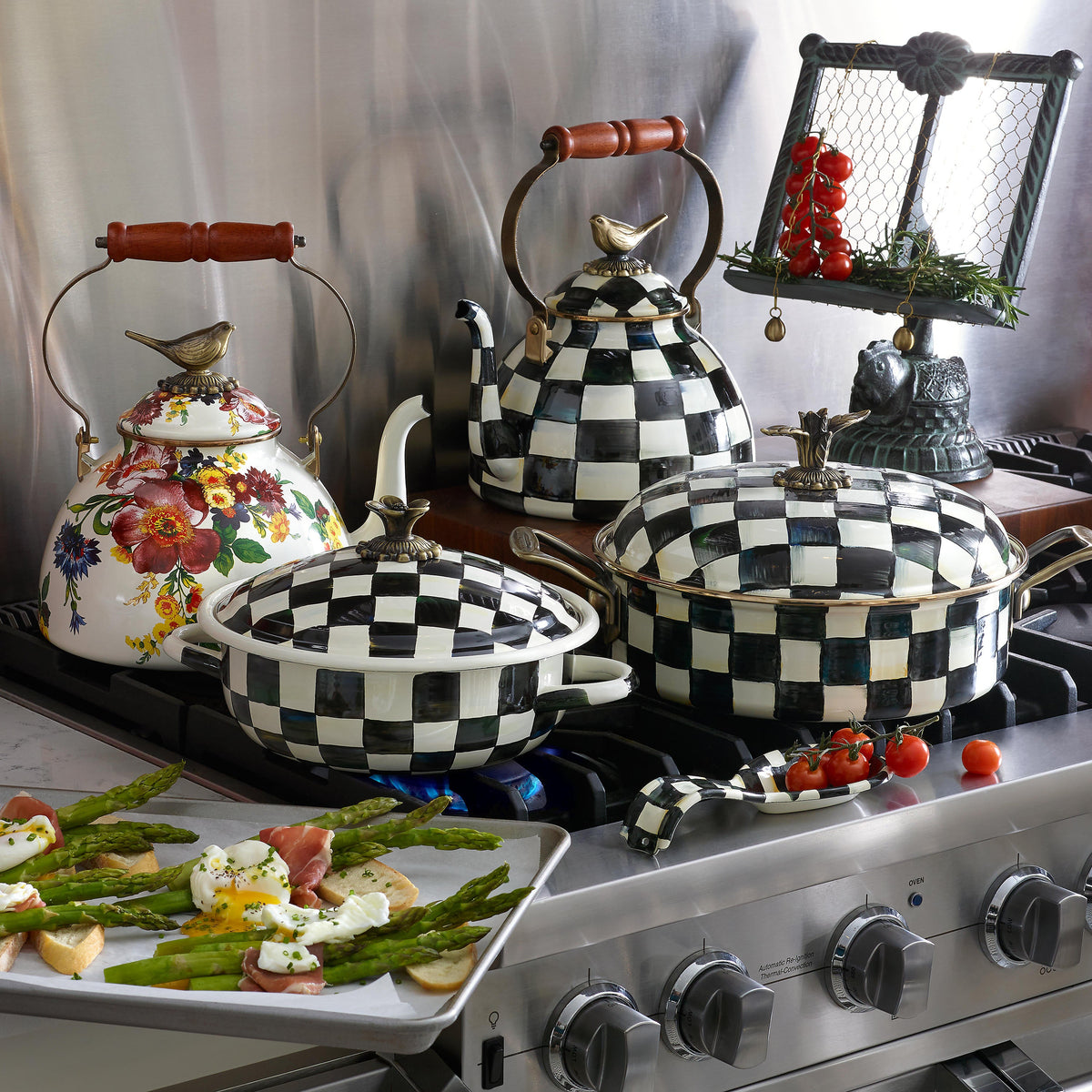 Courtly Check Enamel Spoon Rest - GWP
