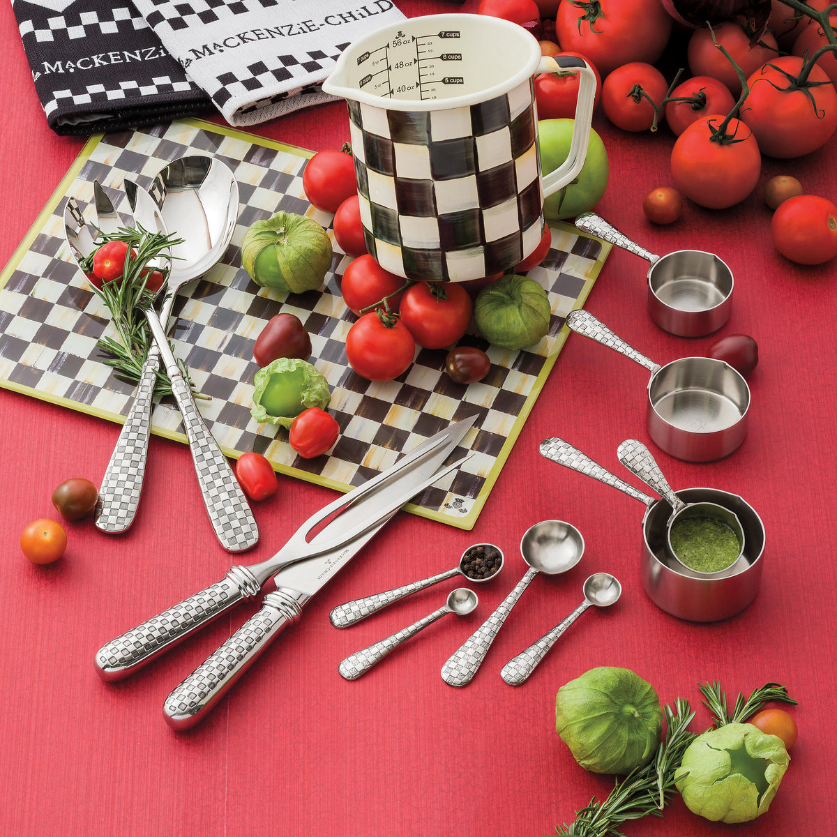 Courtly Check Enamel 7 Cup Measuring Cup