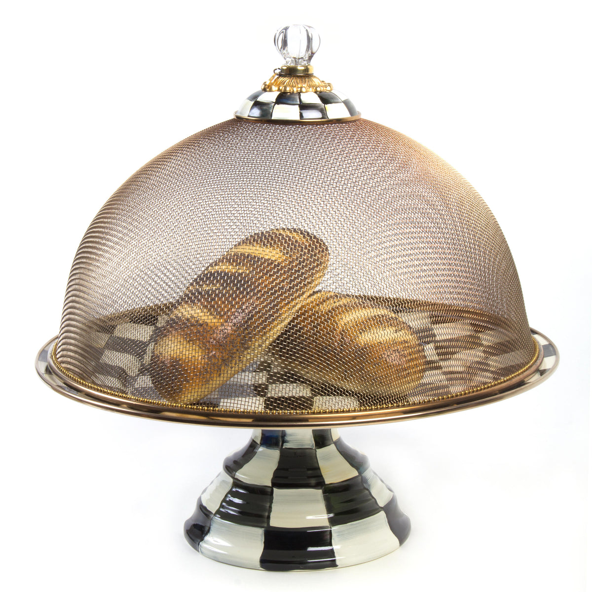 Courtly Check Mesh Dome