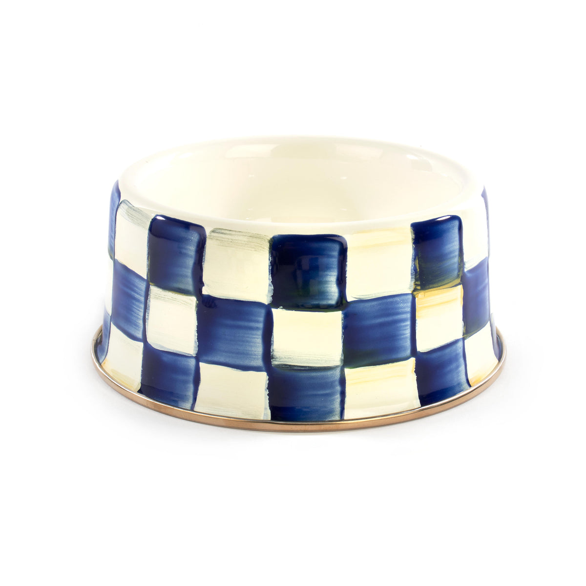 Royal Check Pet Dish - Medium