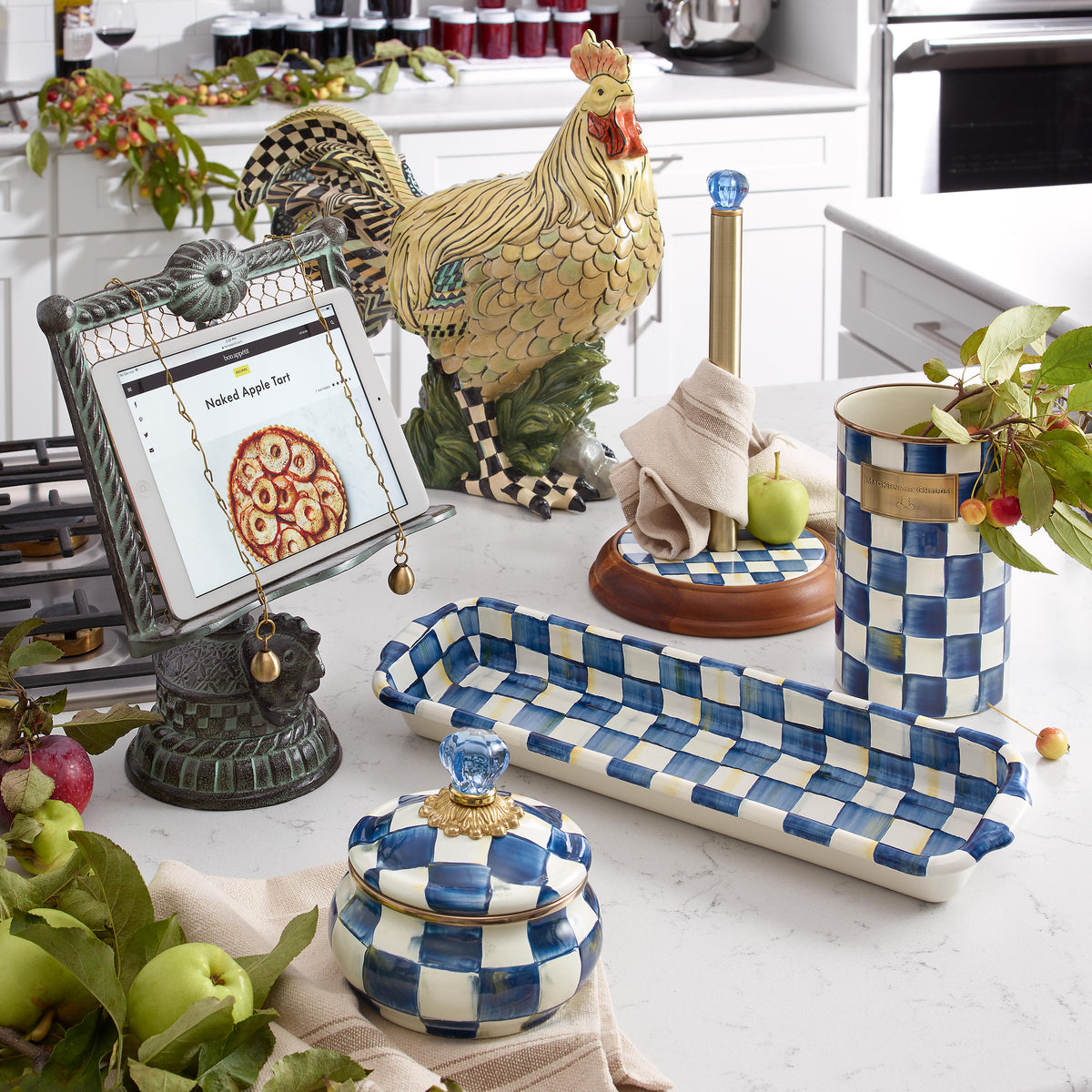 Royal Check Baguette Dish
