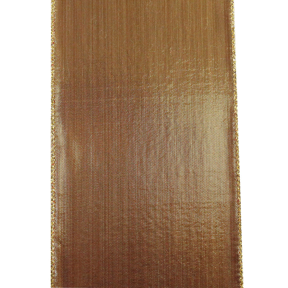 Plush Velvet Gold Metallic Shiny Backed