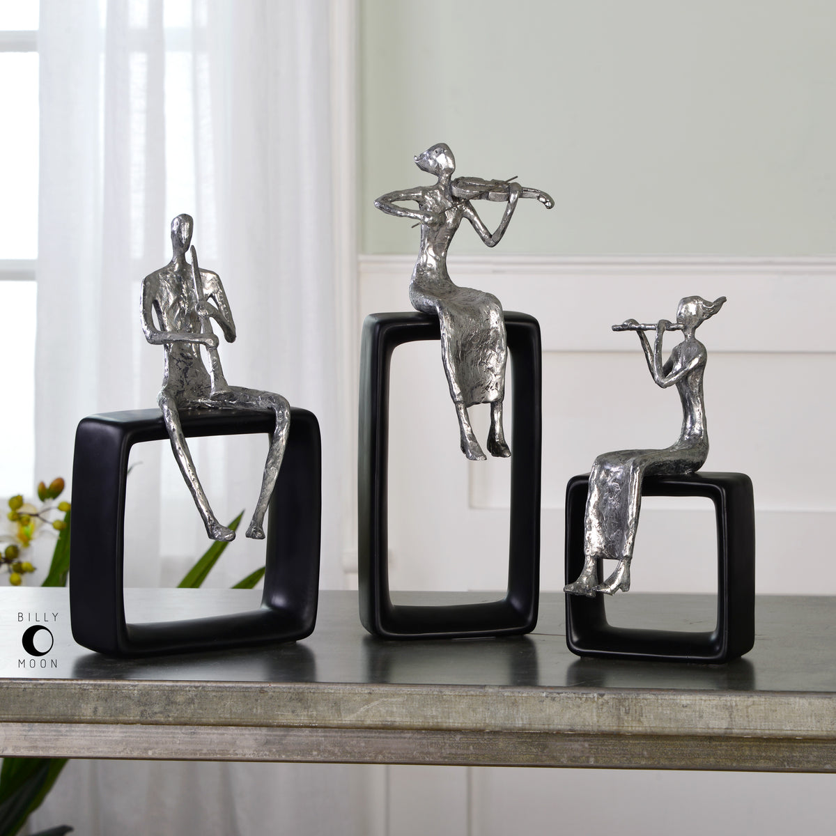 Musical Ensemble Figurines, S/3