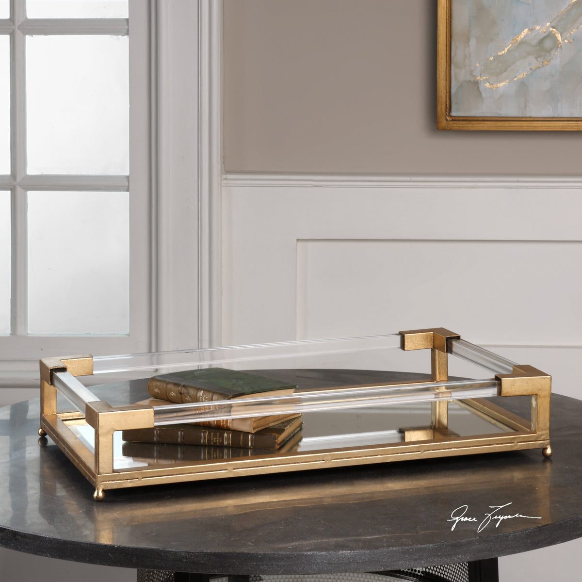 Balkan Mirrored Tray