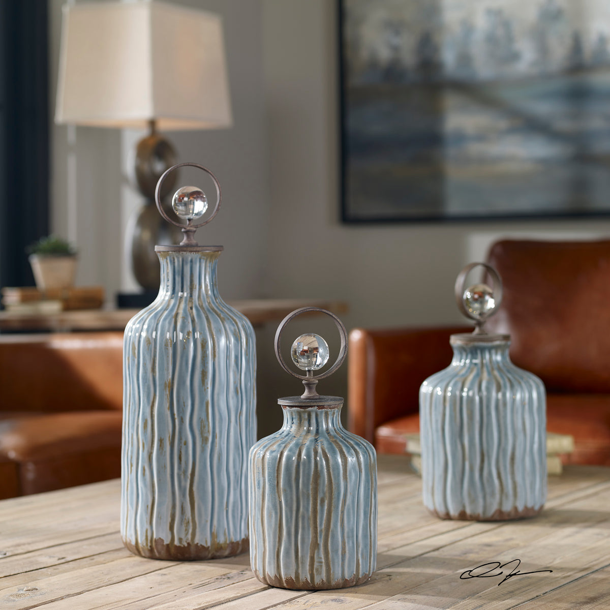 Mathias Grey-Blue Vessels, S/3