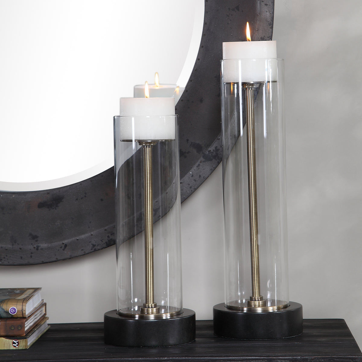 Charvi Candleholders, S/2