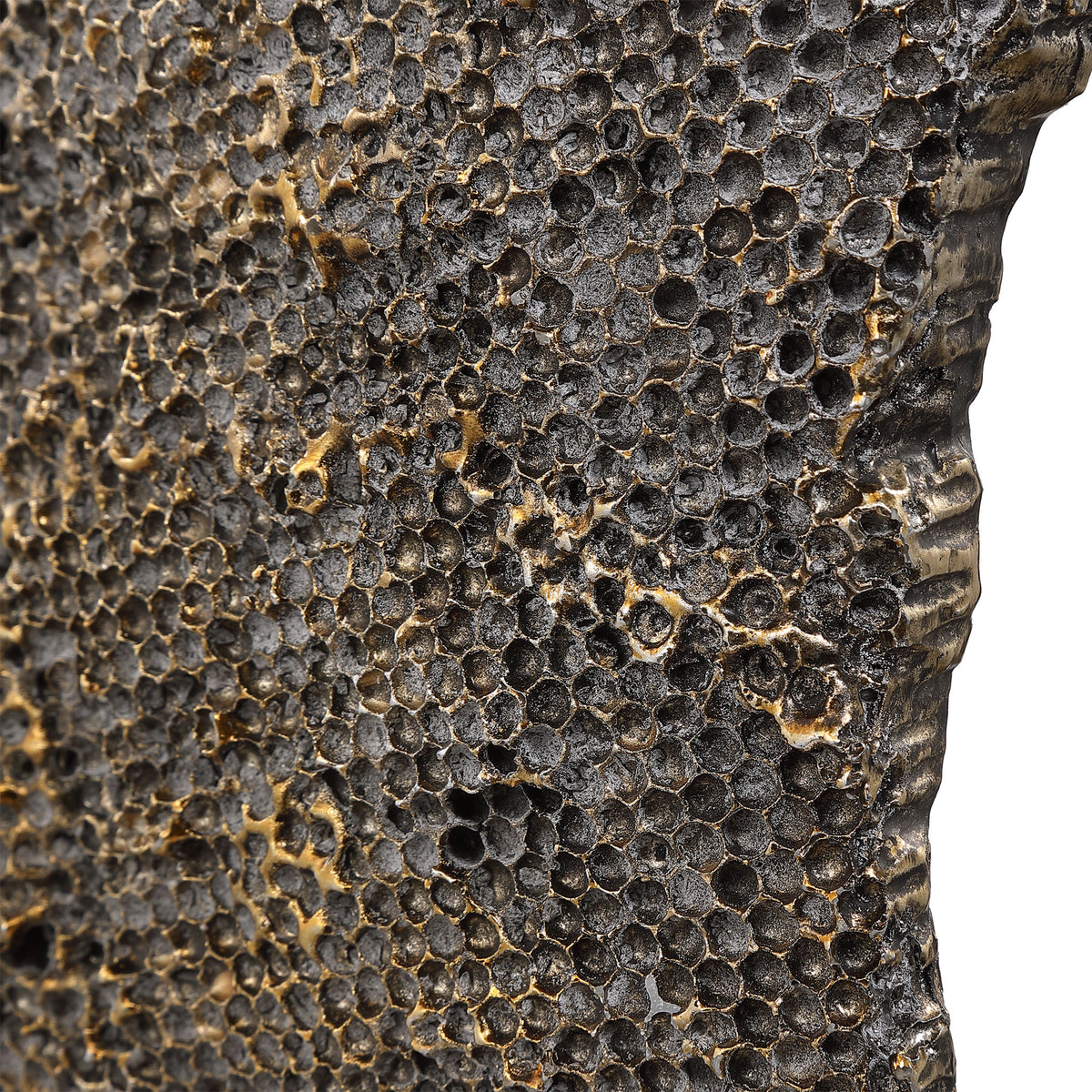 Beekeeper Antique Gold Sculpture