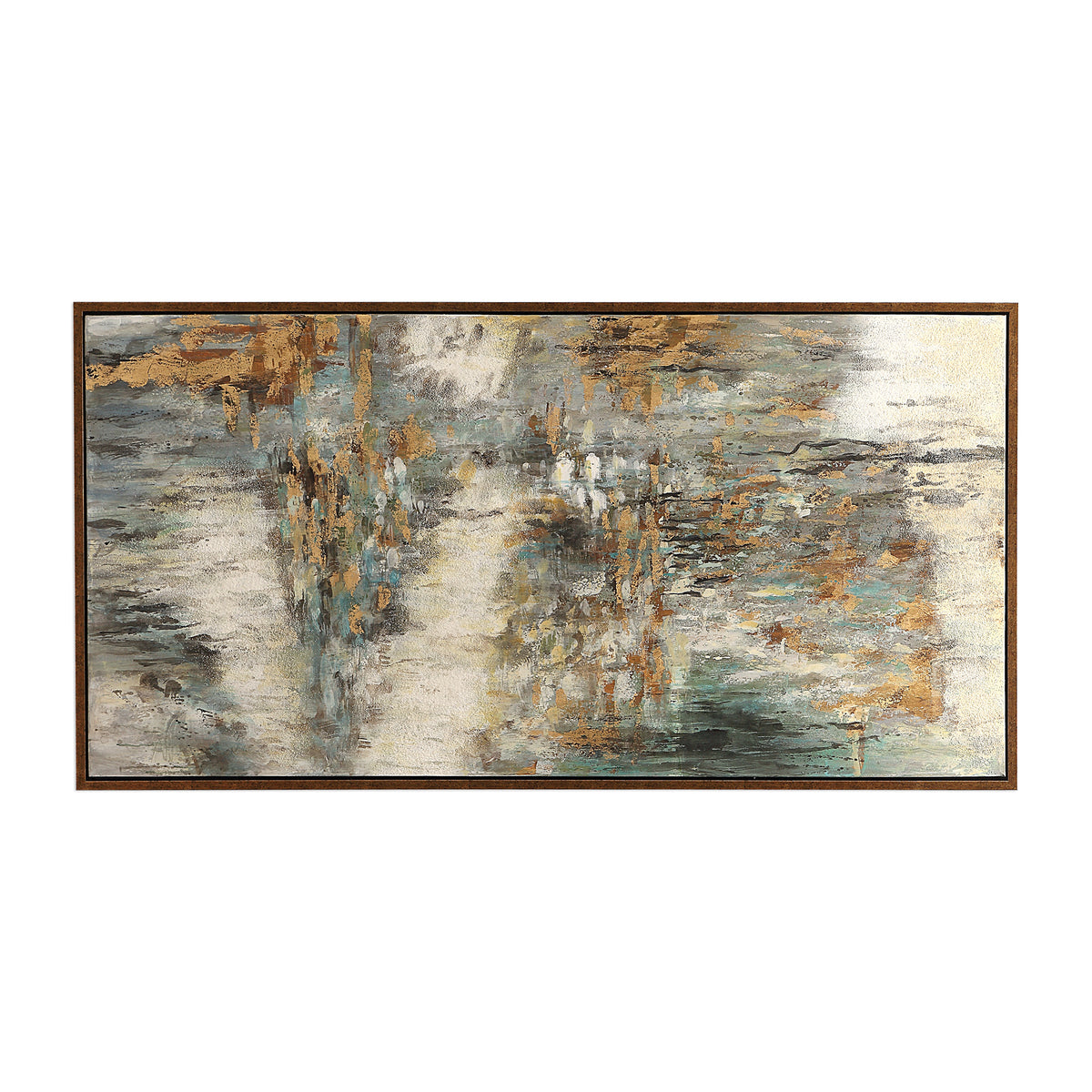 Behind The Falls Hand Painted Canvas