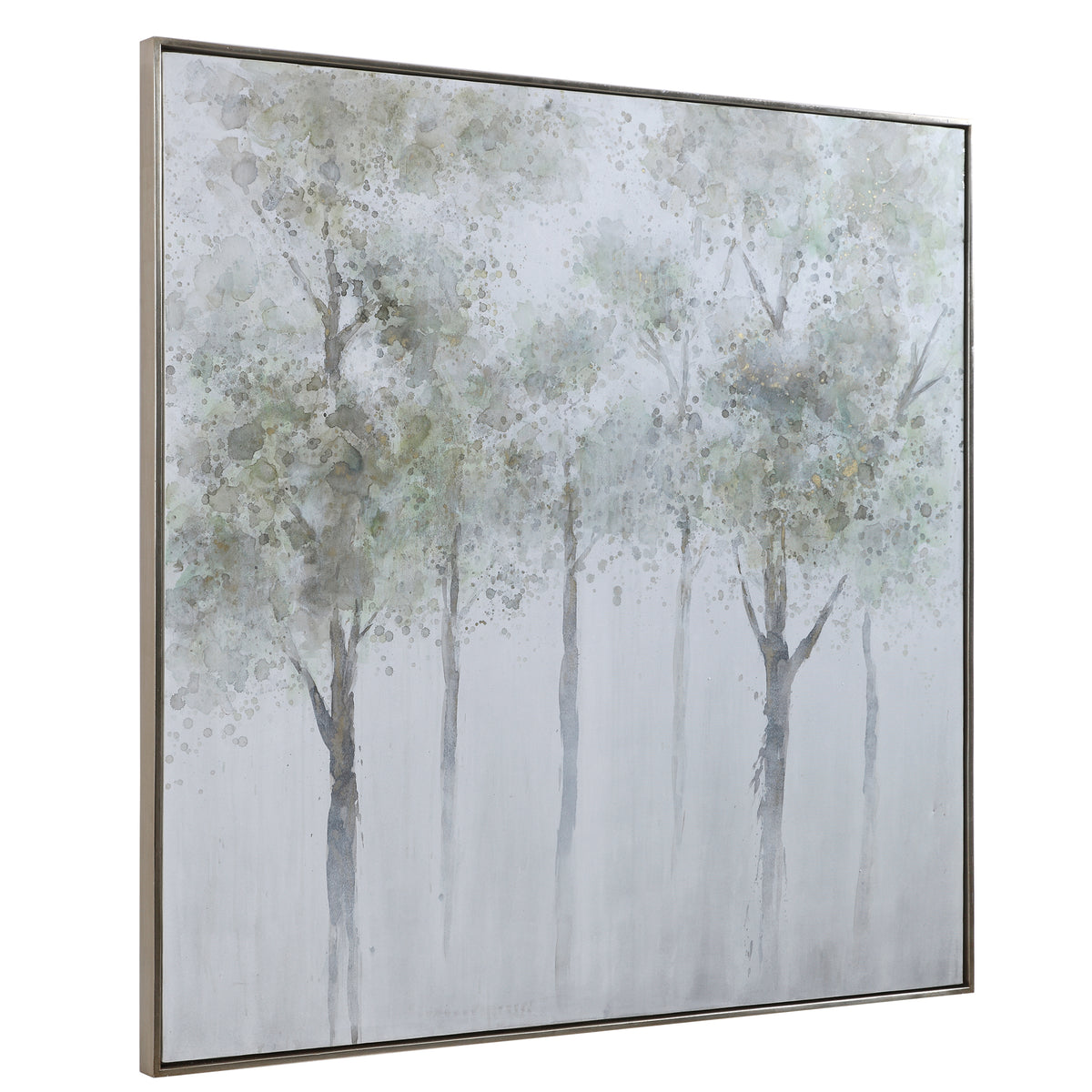 Calm Forest Hand Painted Canvas