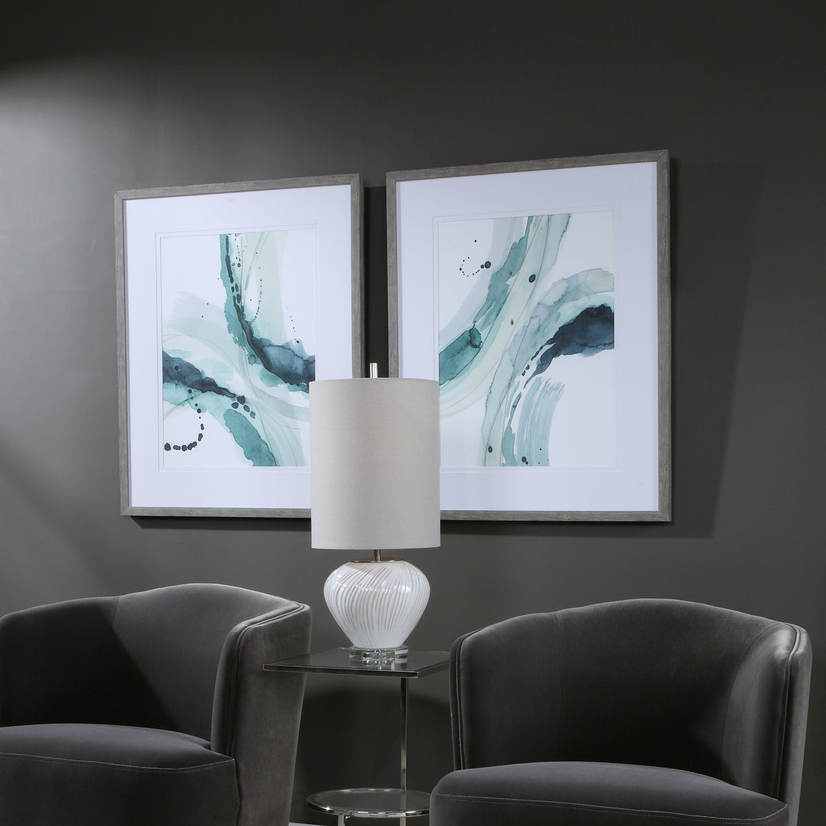 Depth Framed Prints, S/2