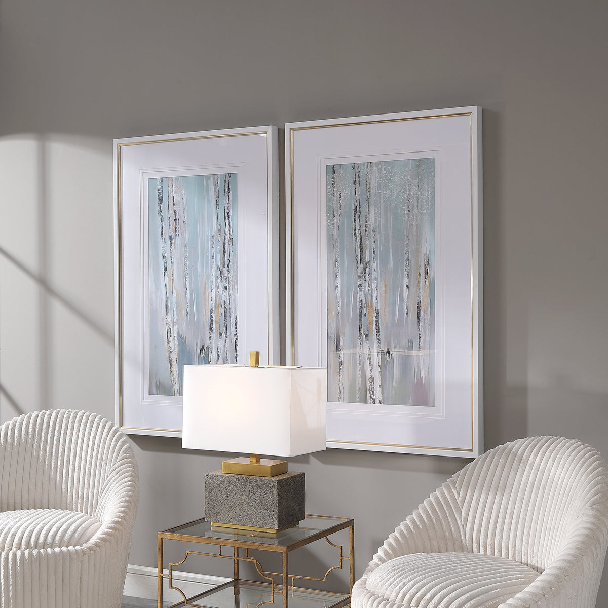 Pandora's Forest Framed Prints, S/2