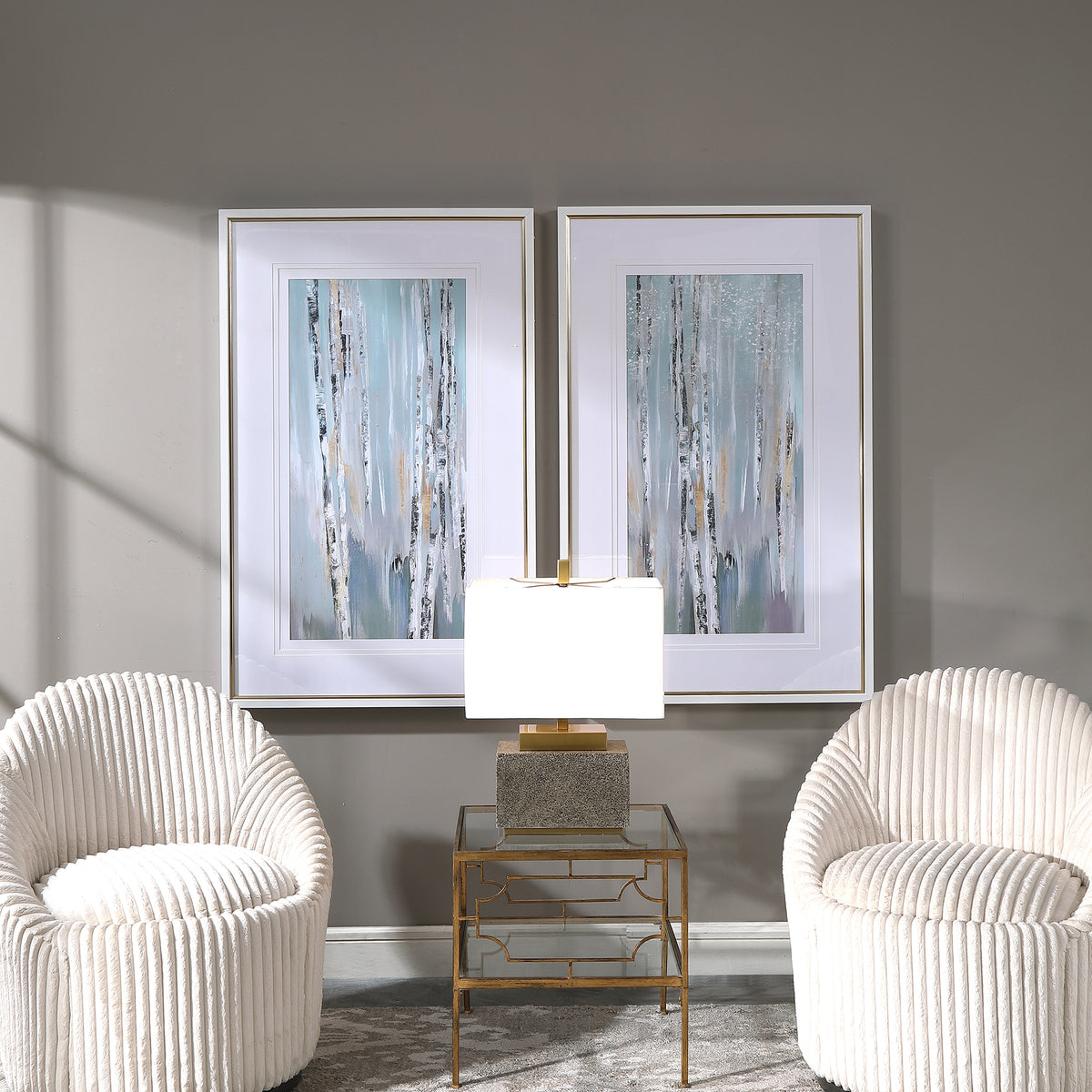 Pandora's Forest Framed Prints, S/2