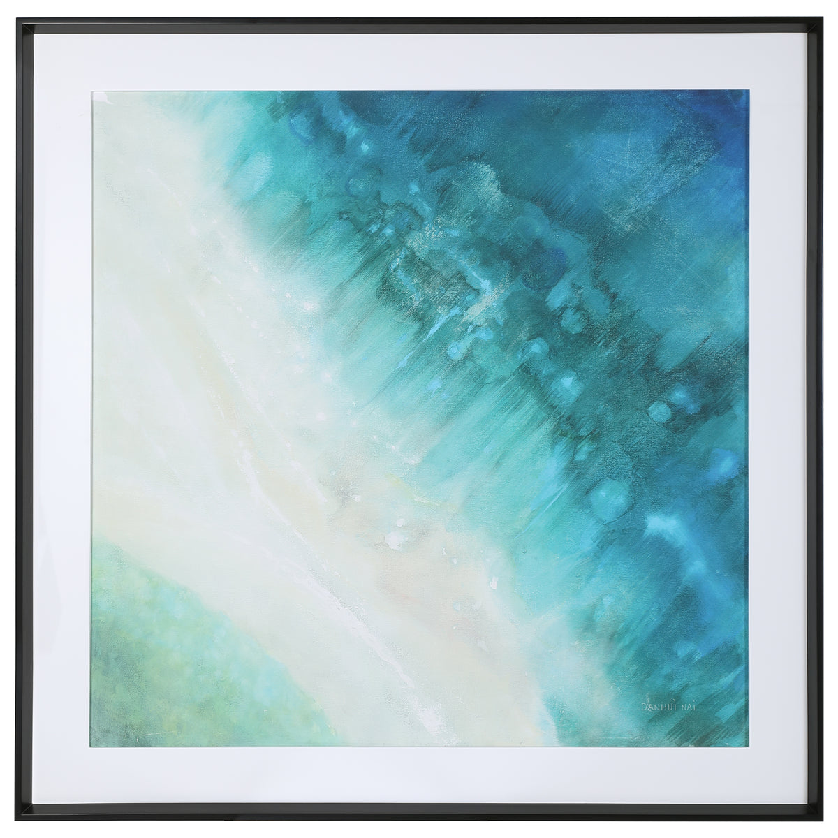 Bird's-eye View Coastal Print