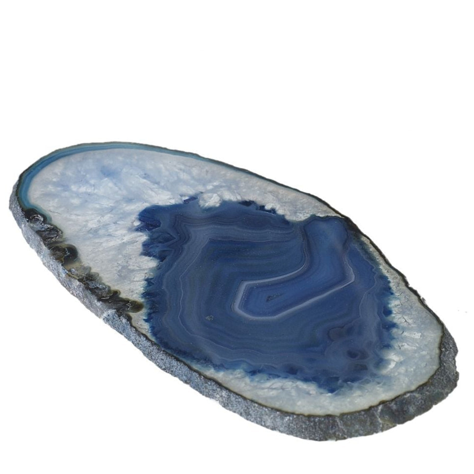 Agate Slices - Blue