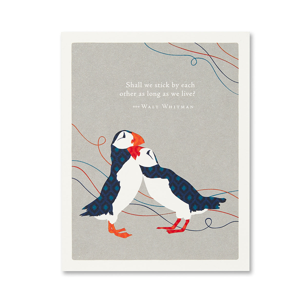 Anniversary Card - Walt Whitman