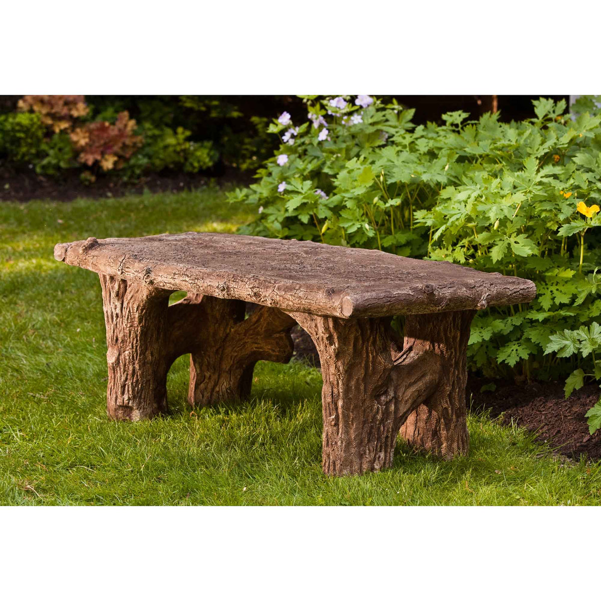Faux Bois Bench