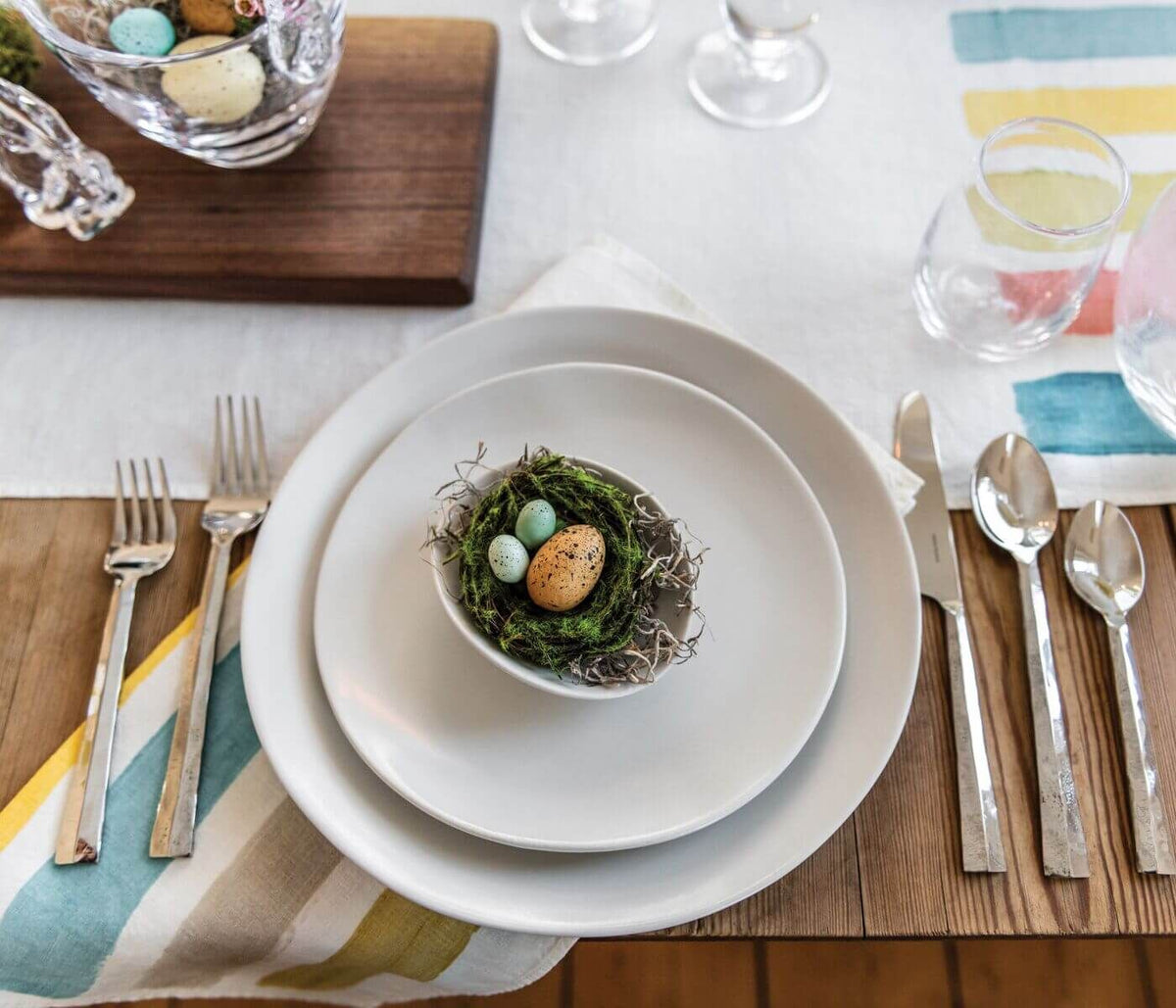 Barre Dinner Plate - Alabaster