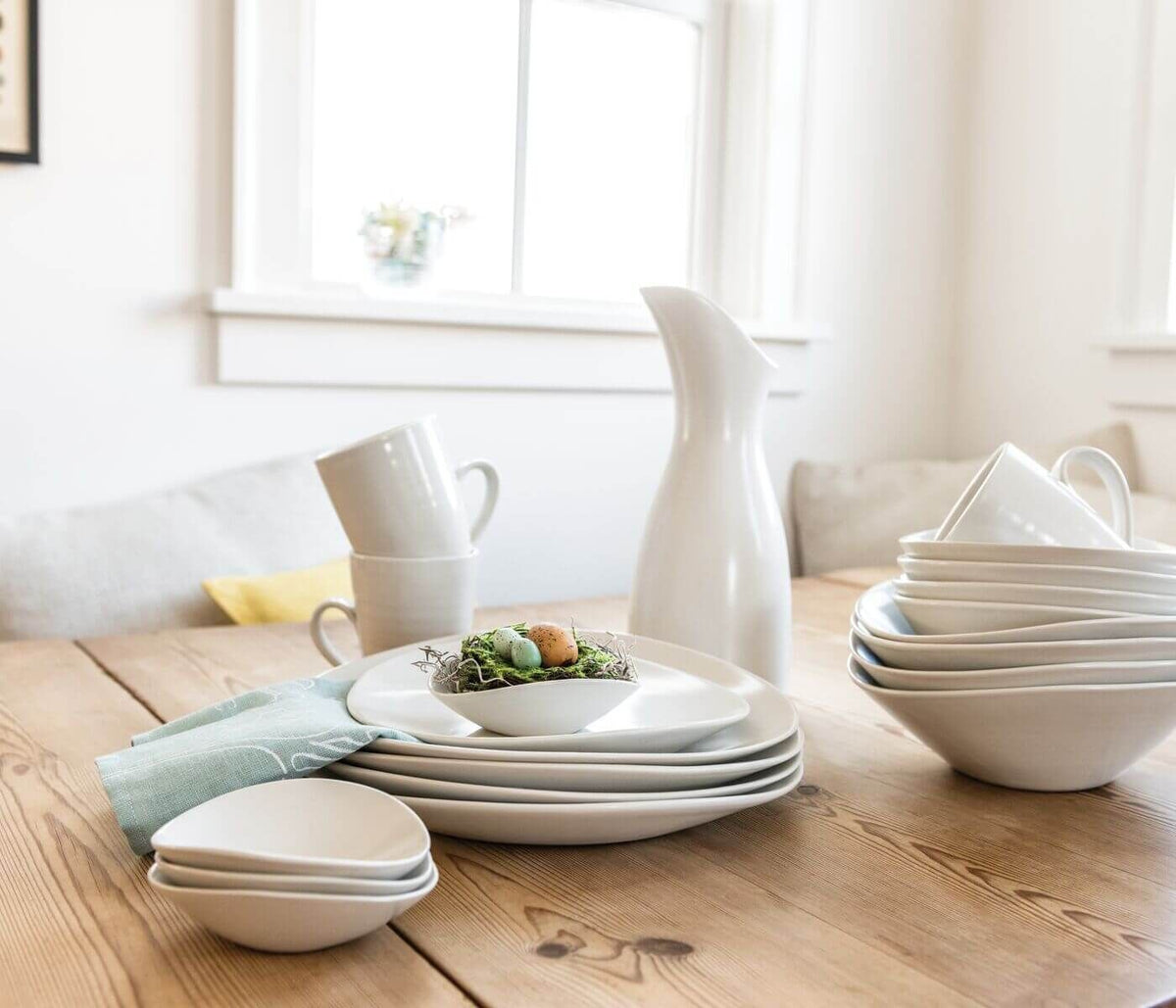Barre Pasta Bowl - Alabaster