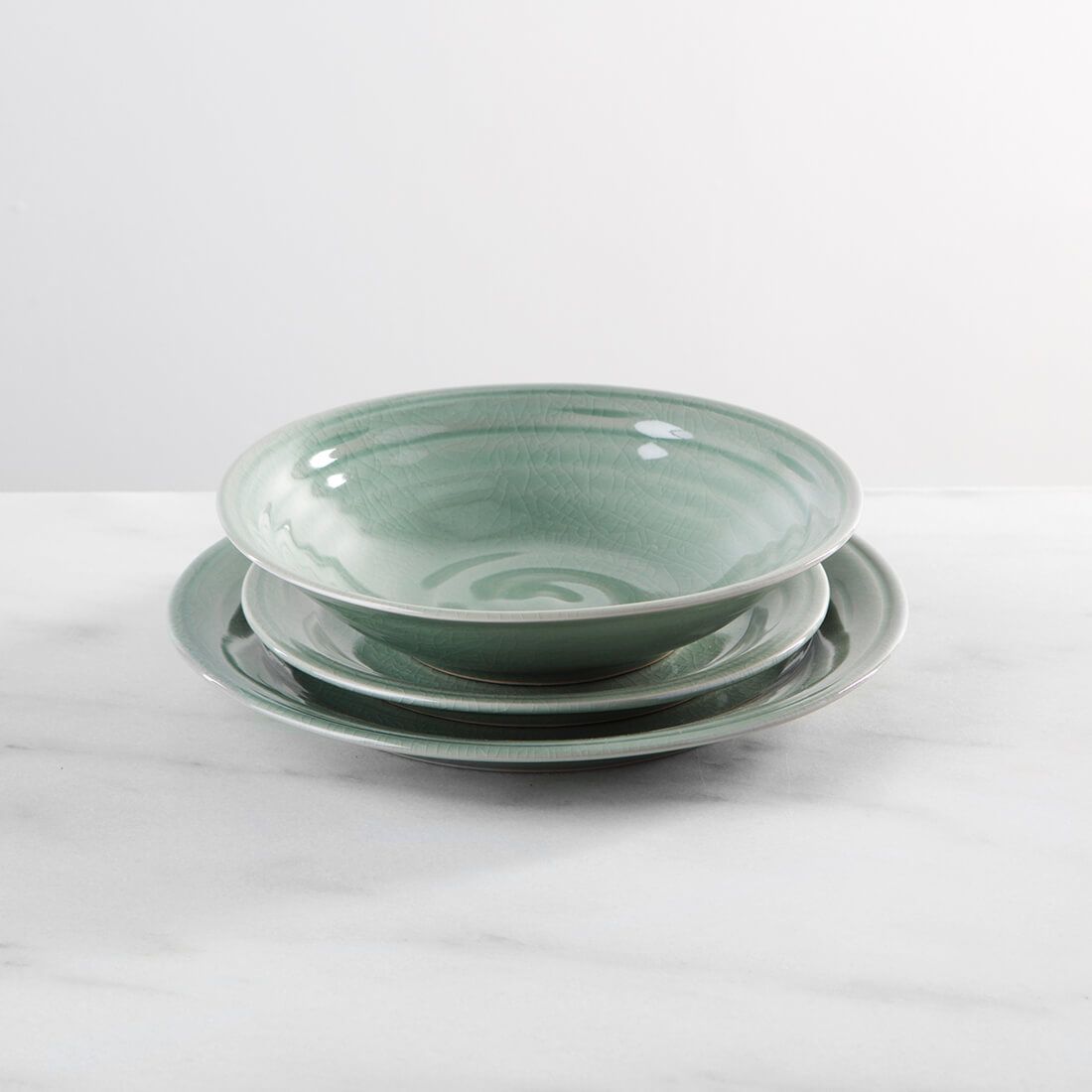 Belmont Dinner Plate - Celadon
