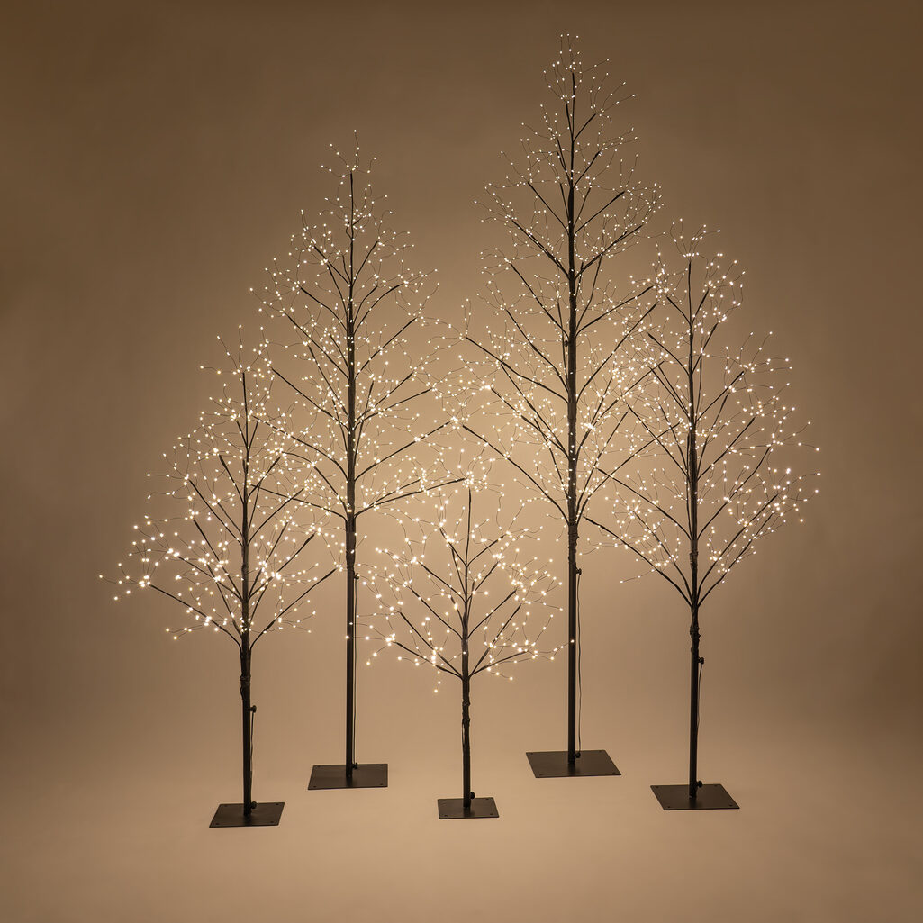 LED Fairy Light Tree - Black