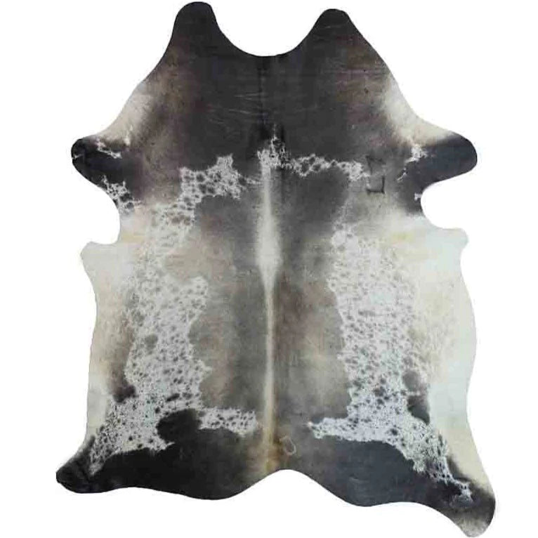 Cowhide Rug - Tan, Grey & White Special