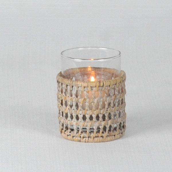Rattan Candle Holder