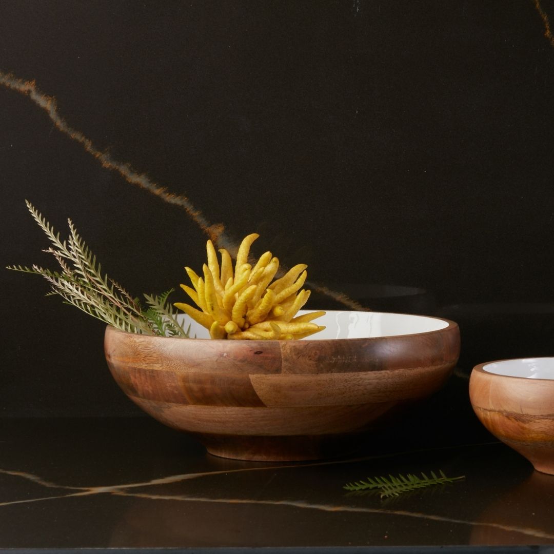 Madras Curva Footed Bowl