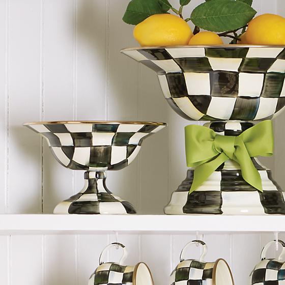 Courtly Check Compote - Small